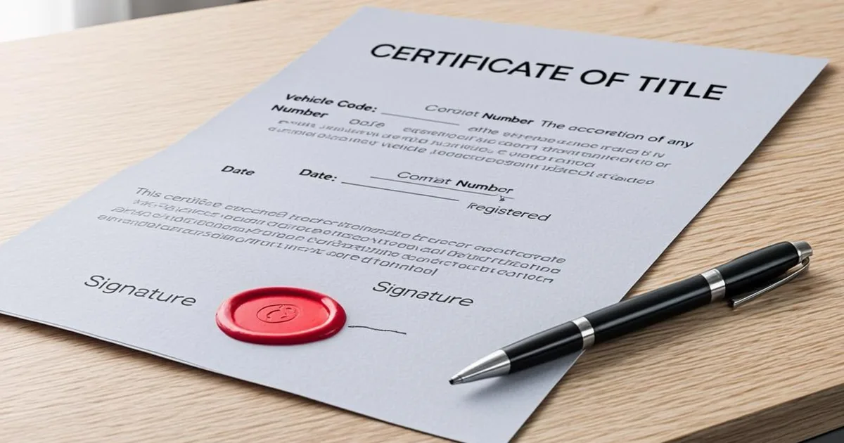 How to Release a Lien on a Vehicle Title: Step-by-Step Process (2026)