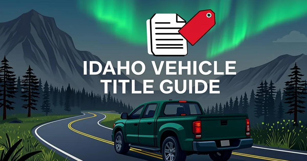 Idaho Vehicle Title Guide: Replacement, Transfer, Fees, and Forms (2026)