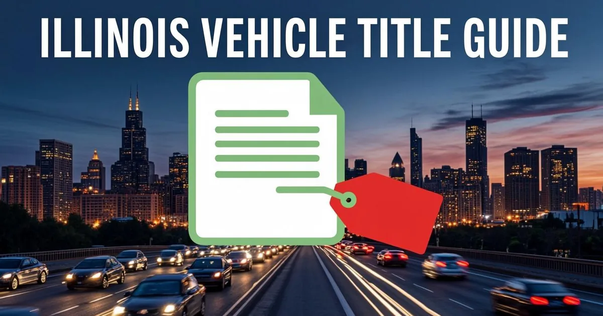 Illinois Vehicle Title Guide: Replacement, Transfer, Fees, and Forms (2026)