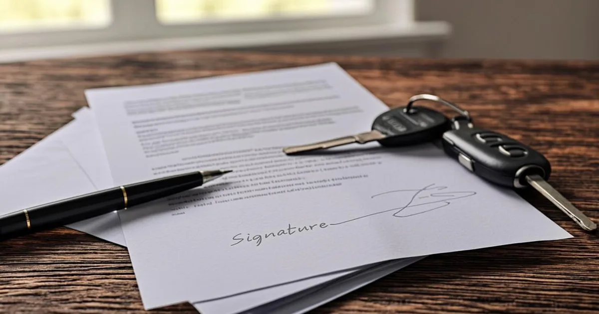 Step by step process for transferring a car title after divorce at the DMV